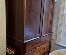 Willis & Gamier Double wardrobe