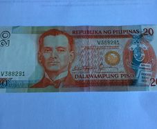 Rare Phillipines Banknote - 20 Piso