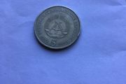 Rare 1971 East German 5 Mark coin