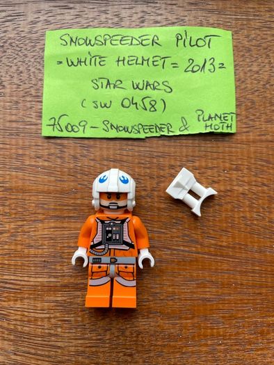 Lego minifigure Snowspeeder Pilot sw0458 - 2013