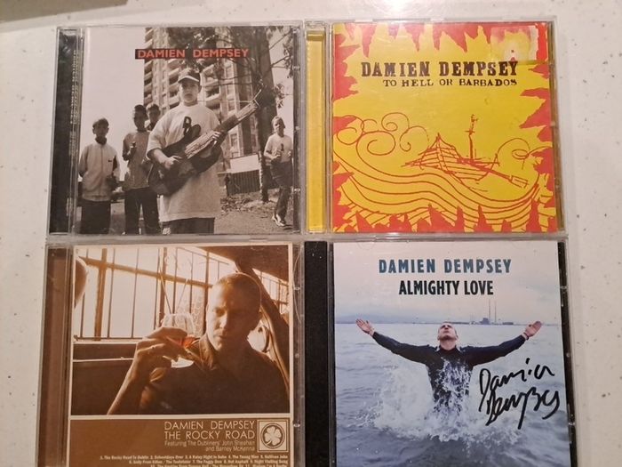 3 Damien Dempsey Albums on CD