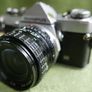 Olympus OM-1 MD 35mm SLR Film Camera & Sigma 2.8 28mm (works well) Image 10