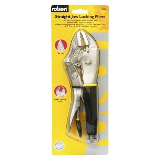 Rolson Straight Locking Jaw Pliers 250 Mm Galway City Collection Available Nationwide Just 6 Euro Extra