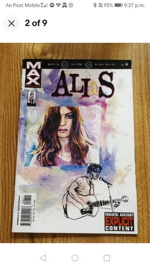 collectable comics magazines Alias