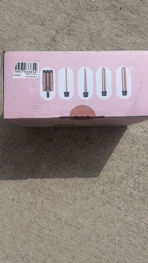 Hair curling wand