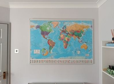 world map
