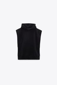 Zara hooded vest