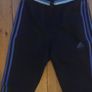 Adidas Navy Training Bottoms Image 2