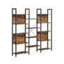 Storage Shelves bookcase with 14 shelves Free standing Image 3