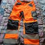 Snickers 6331 AllaroundWork High-Vis Trousers Image 2