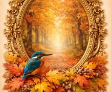 Decoupage graphics on printable rice paper