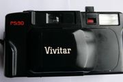 Vintage Vivitar PS 20 35mm Point &amp; Shoot Film Camera