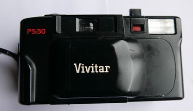 Vintage Vivitar PS 20 35mm Point & Shoot Film Camera
