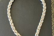 silver necklace