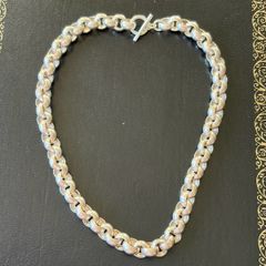 silver necklace