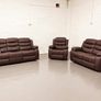 3+1+1 grey fabric sofa Image 3