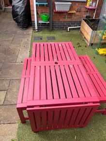 IKEA Garden Table and Benches