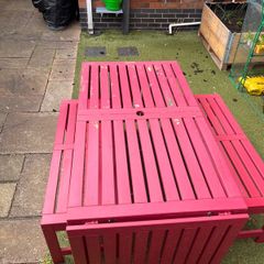 IKEA Garden Table and Benches