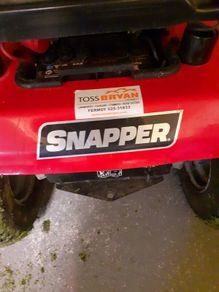 rideon mower mulcher