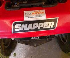 rideon mower mulcher
