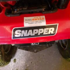 rideon mower mulcher
