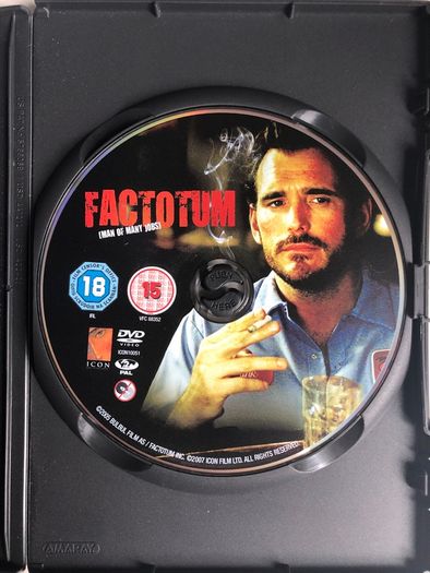Factotum [2005] Matt Dillon, Lili Taylor & Marisa Tomei