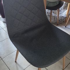 4 Kitchen chairs from jysk Charcoal grey