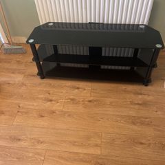 glass tv unit
