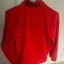 Boss red zip up top Image 3