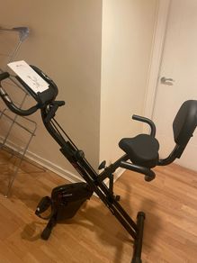 Foldable exercise bike