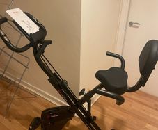 Foldable exercise bike