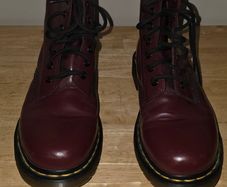 Doc Martens / Dr Martens Burgundy boots Size 5