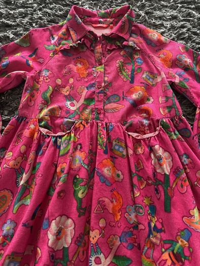 Oilily Djuliette dress age 8 like new!