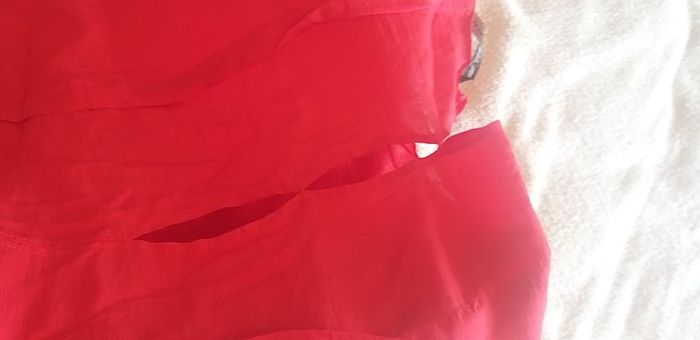 Red Zara Top