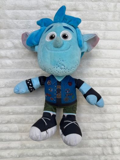 Disney Pixar Onward Barley Lightfoot approx. 12" Soft Plush Used His head is a bit too loose Please see photos