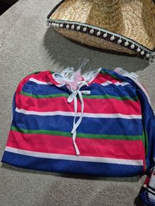 2 ponchos and 2 hats