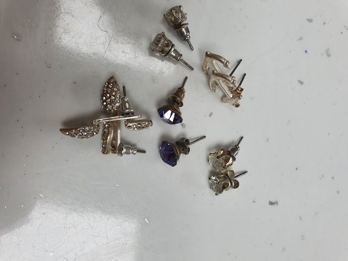 Earrings 3 sets for 5euro