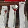 cuttlery stainless steel cutlery never used quantity on boxes  25 euro for the lot Image 2