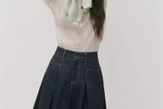 Zara ZW Collection 100% Silk shirt with bow