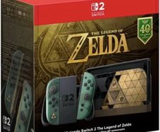 Nintendo Switch 2 Zelda 40th Anniversary Console