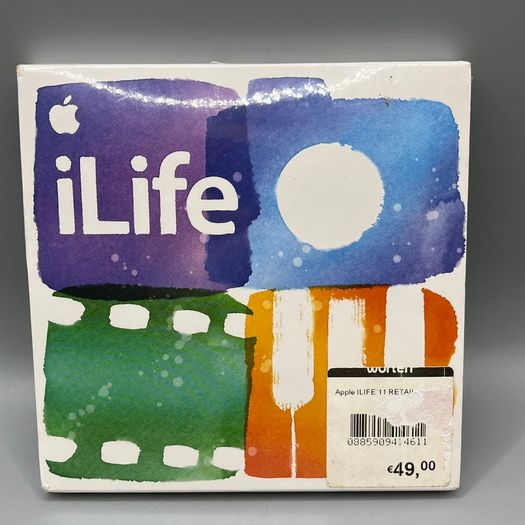 Apple iLife '11 Software Retail (MC623E/A) iPhoto, iMovie, GarageBand- Sealed