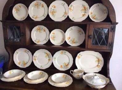 Beautiful Vintage Partial MEAKIN Dinner Service
