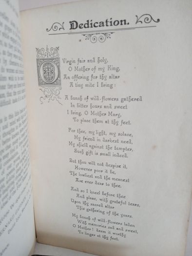 A Bunch of Wild Flowers: Poems on Religious Subjects by Brian O'Higgins (RB328)