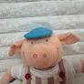 Preston Pig Vintage Soft Toy Plush Used Dirty Please see pictures Image 9