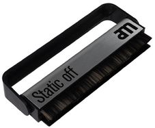 Carbon Fibre Vinyl Record Cleaning Brush Antistatic AM Denmark "Static Off"