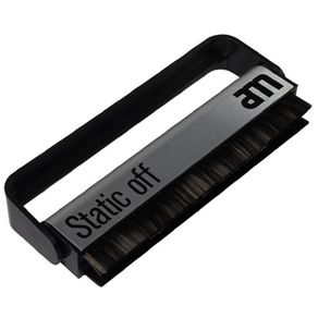 Carbon Fibre Vinyl Record Cleaning Brush Antistatic AM Denmark "Static Off"