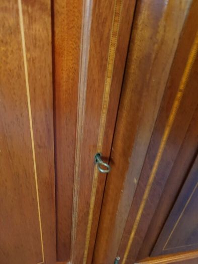 Rossmore solid mahogany breakfront cabinet