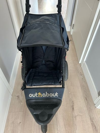 Out and about pram