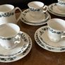 Vintage x22 pieces Tea set Image 6
