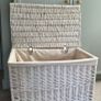 large wicker storage basket Image 6